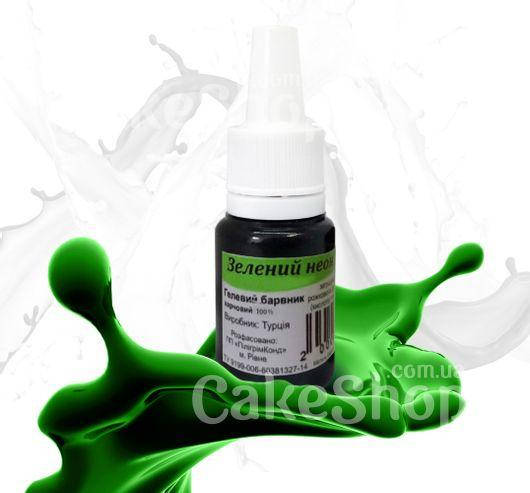 

Краситель гелевый пищевой Неоново-зеленый, 15 г