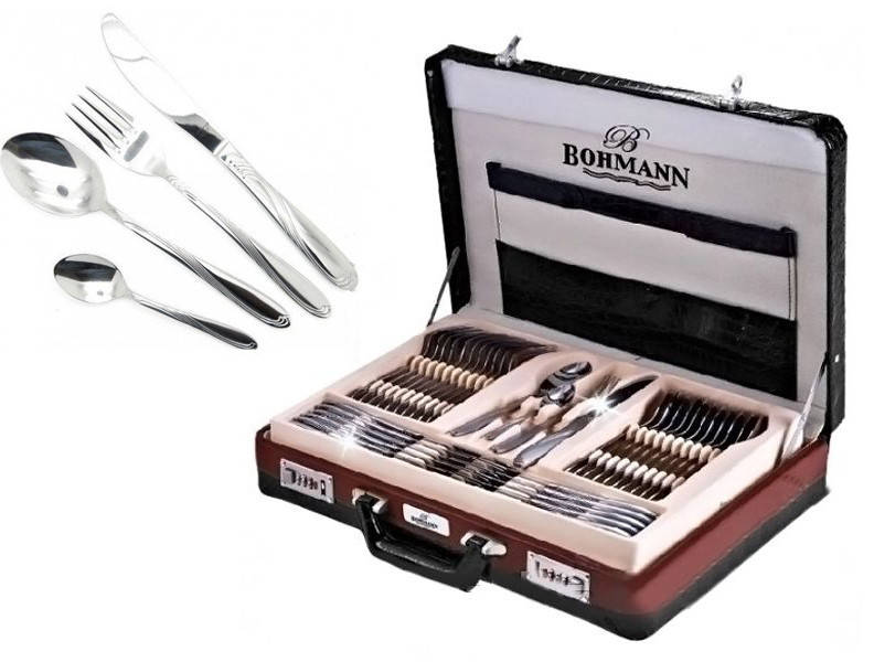 

Набір столових приборів Bohmann 5946-MR-C 72 предмети