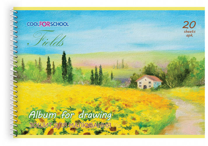 

Альбом для рисования Cool For School Seasons на спирали 20 листов CF60903-04