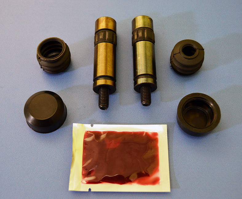 

Ремкомплект суппорта направляющие с резиновым буфером Mercedes Sprinter 906, 18 мм.