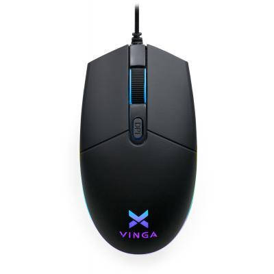 

Мышка Vinga MSG-100 Black, Черный