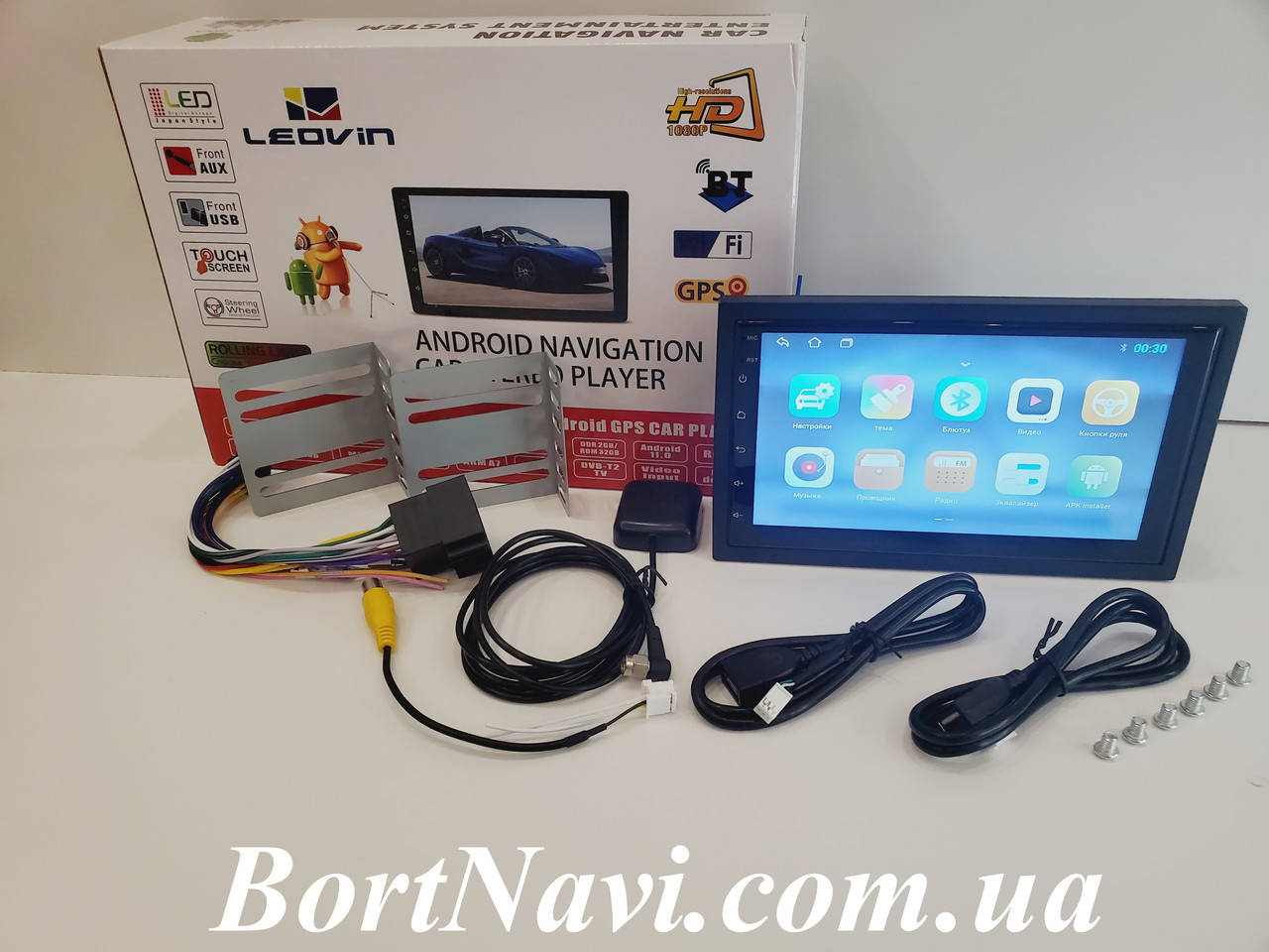 

Магнитола Leovin 6997 2/16 Android / Новинка 2021/ Bluetooth, GPS, Wi-Fi