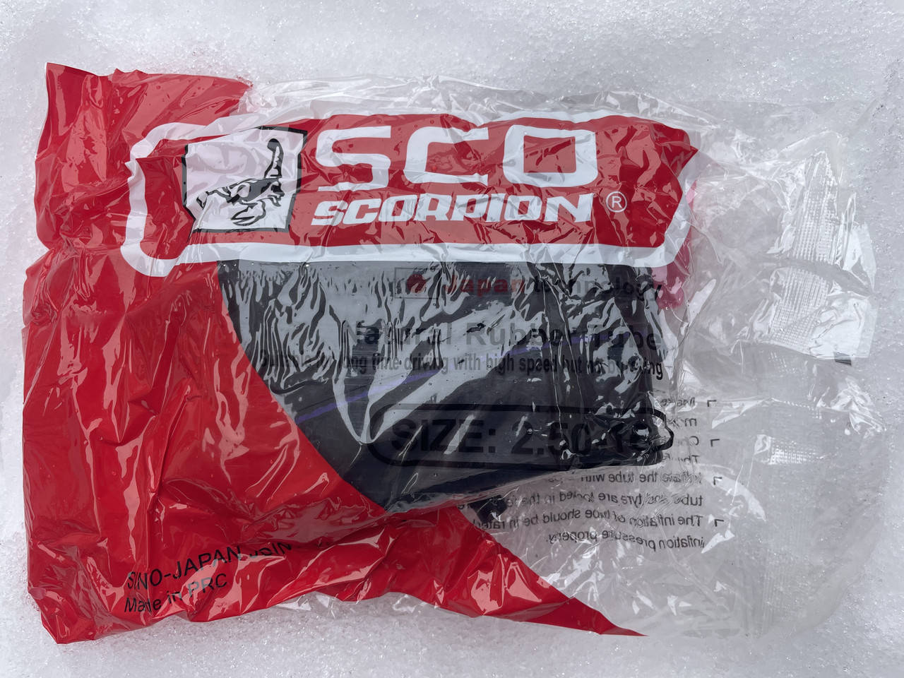 

Камера 2.50-16, Scorpion, Тайвань