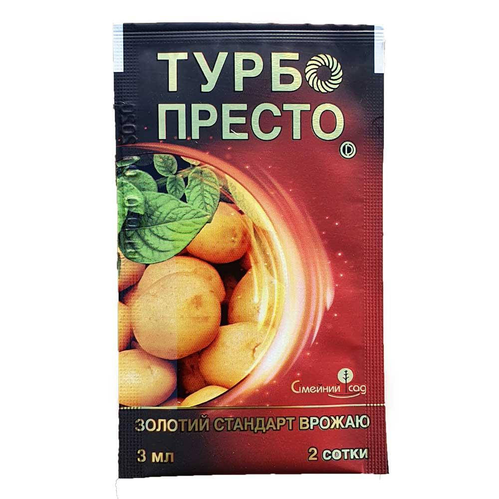 

Турбо Престо 3 мл, инсектицид (Семейный сад)