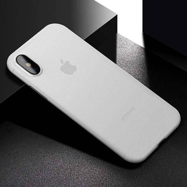 

Ультратонкий чехол x-level для iPhone X XS матовый пластиковый, Белый
