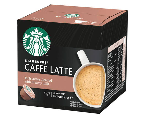 

Кофе в капсулах Starbucks Dolce Gusto Caffe Latte - 12 шт