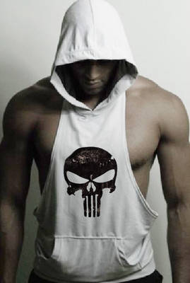 

Майка с черепом Skull White лот 4029