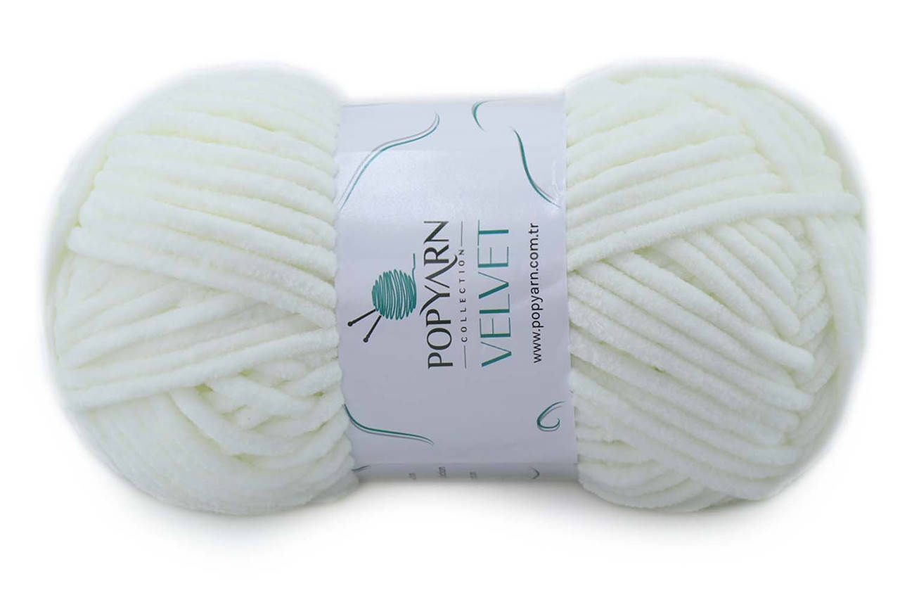 

Popyarn Velvet, Молочный №002