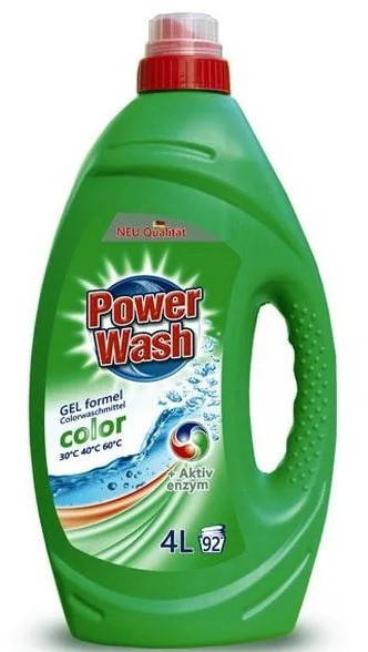 

Гель для прання Power Wash color 4 л.