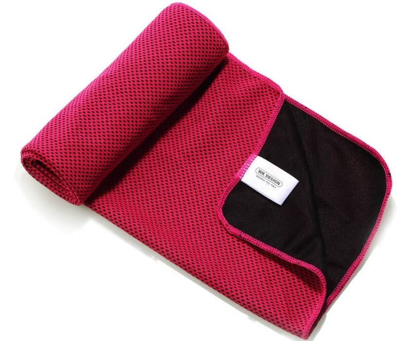 

Полотенце для спортзала бамбуковое WK Sport towel WT-TW01 90x30 см, розовое