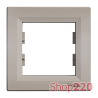 

Рамка 1 пост, бронза, EPH5800169 Asfora Schneider