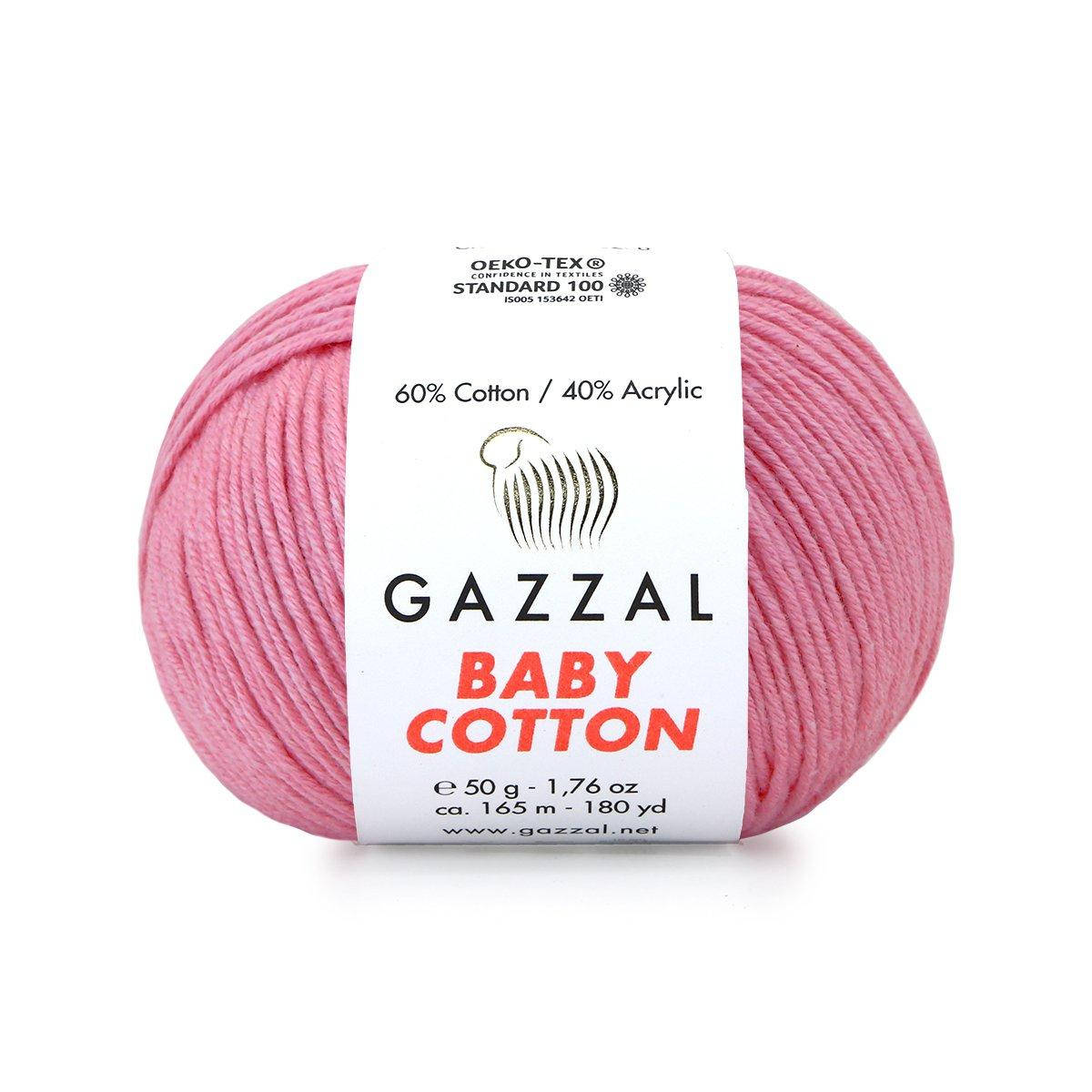 

Gazzal Baby Cotton № 3468 розовый