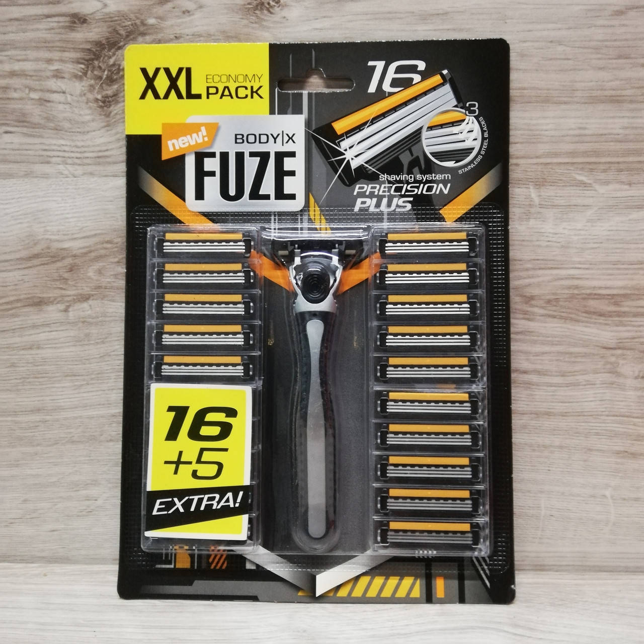 

Станок для бритья Body-X Fuze XXL Pack, 21 кассета