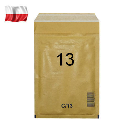 

Конверт бандерольный №13 150х210 Польша крафт коричневый с отрывной лентой 100 шт