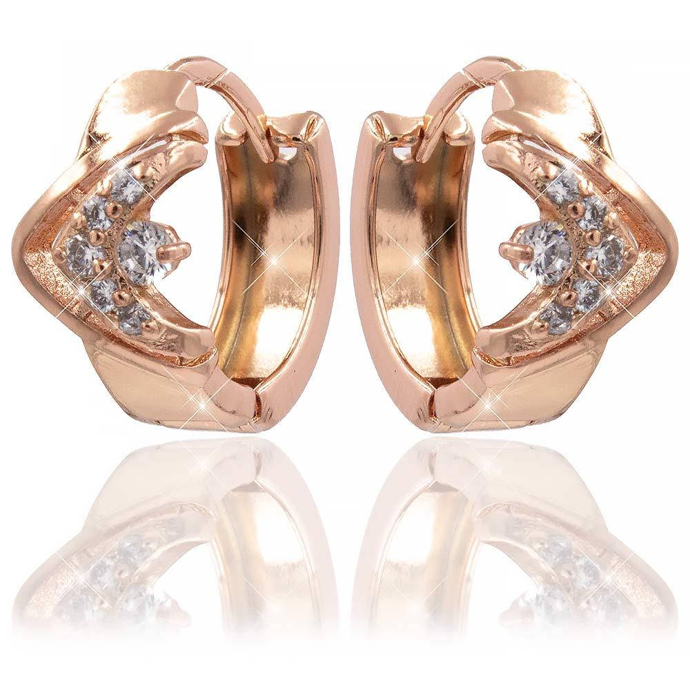 

Серьги классические — позолота