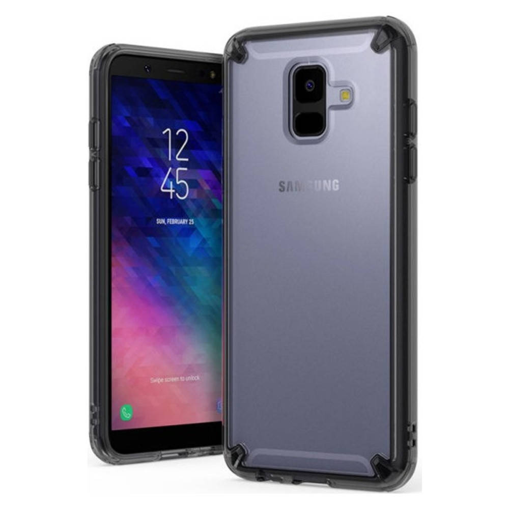 

Чехол для Samsung Galaxy A6 Smoke Black (RCS4438) – Ringke Fusion, Черный