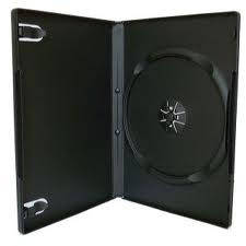 

Бокс для 1 DVD диска 9mm Black глянцевая пленка, Черный