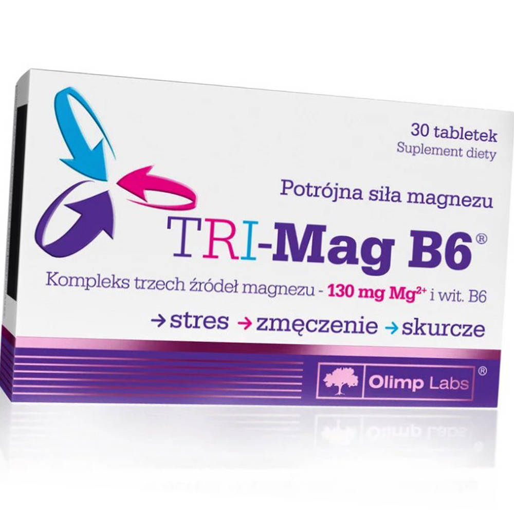 

Магний Б6 Olimp TRI-Mag B6 30 табл
