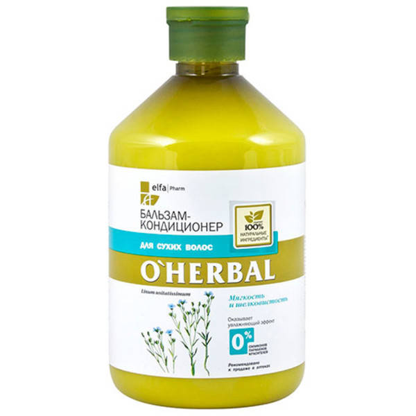

O'Herbal бальзам-кондиціонер для сухого волосся 500 мл