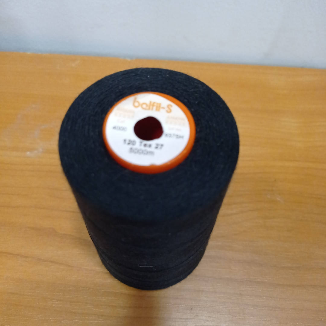 

Нитка AMANN Saba c №120 5000 м., Черный
