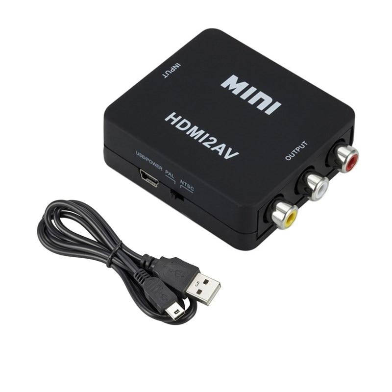 

Конвертер адаптер HDMI to AV RCA тюльпаны, переходник аудио видео HDMI2AV