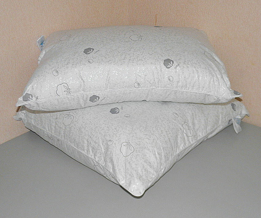 

Подушка для сна 70х70 см наполнитель холлофайбер ткань микрофибра антиалергенная (Х-552), Разные цвета