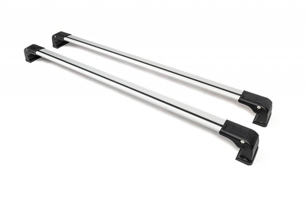 

Opel Combo 2002-2012 гг. Поперечены в штатные места под ключ (2 шт) Серый