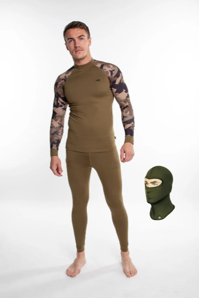 

Комплект мужского термобелья Rough Radical Shooter S Оливковый