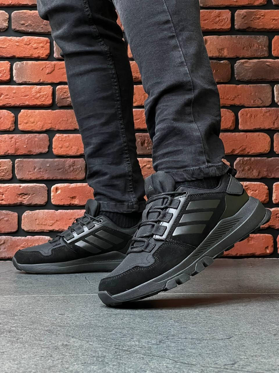 

Мужские кроссовки Adidas Terrex Seit 10 All Black 44, Черный