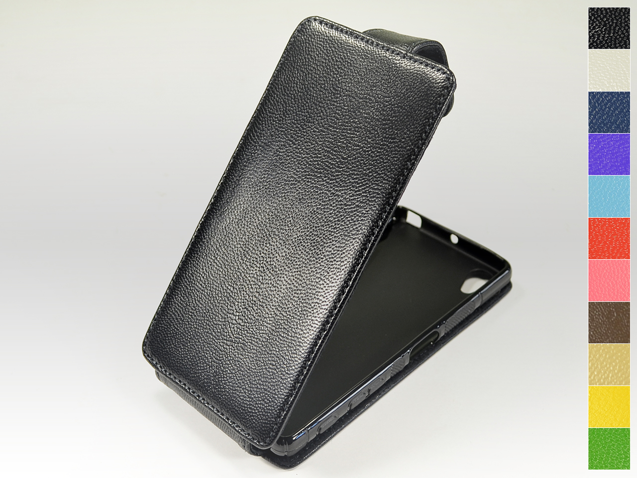 

Откидной чехол из натуральной кожи для Sony Xperia X Dual F5122