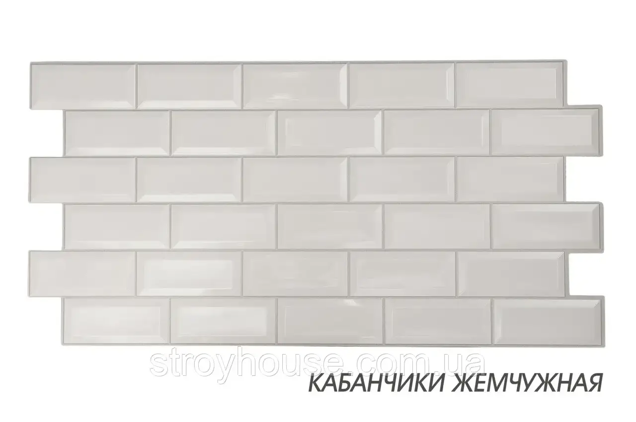

Декоративные Панели ПВХ кабанчики жемчужная