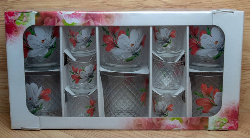 

Набор для питья Магнолия 6 стаканов+6 стопок