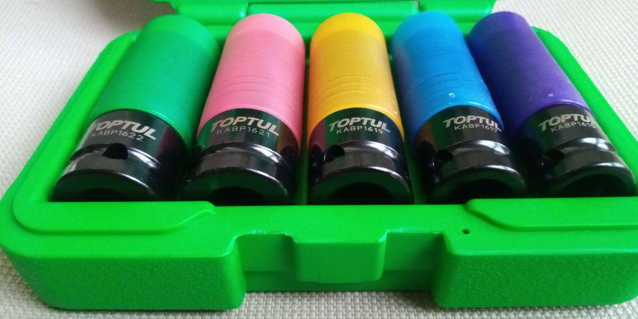 

Набор головок 1/2" для шиномонтажа 5ед. Pro-Series TOTUL GDAI0503