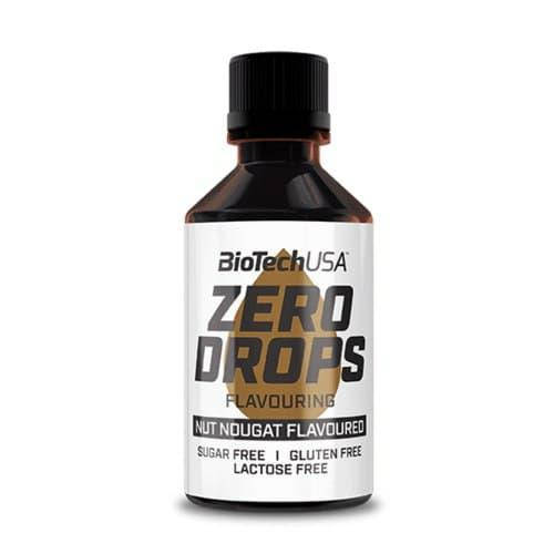 

Ароматизатор с подсластителем без сахара BioTech Zero Drops (50 мл) нуга с орехами