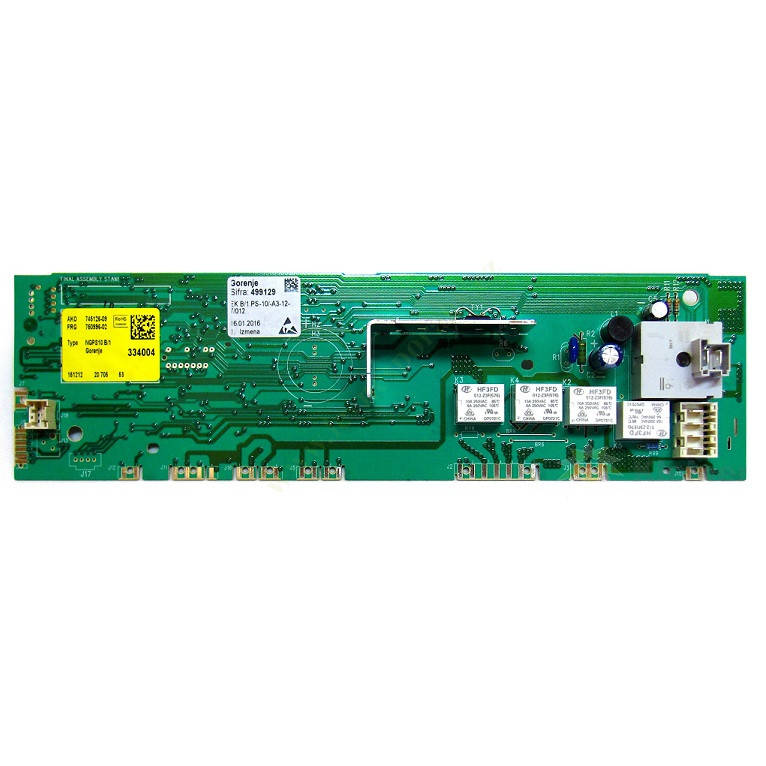 

Модуль управления (плата) для стиральной машины Gorenje NGPS10 B/1 499129 (334004)