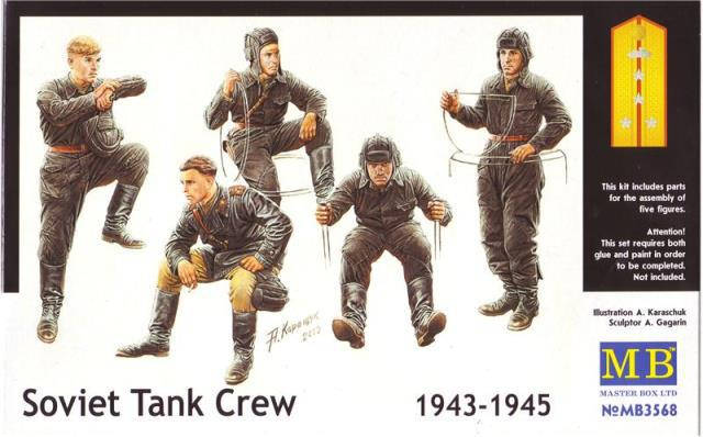 

Советский экипаж танка 1943-1945гг. 1/35 MASTER BOX 3568