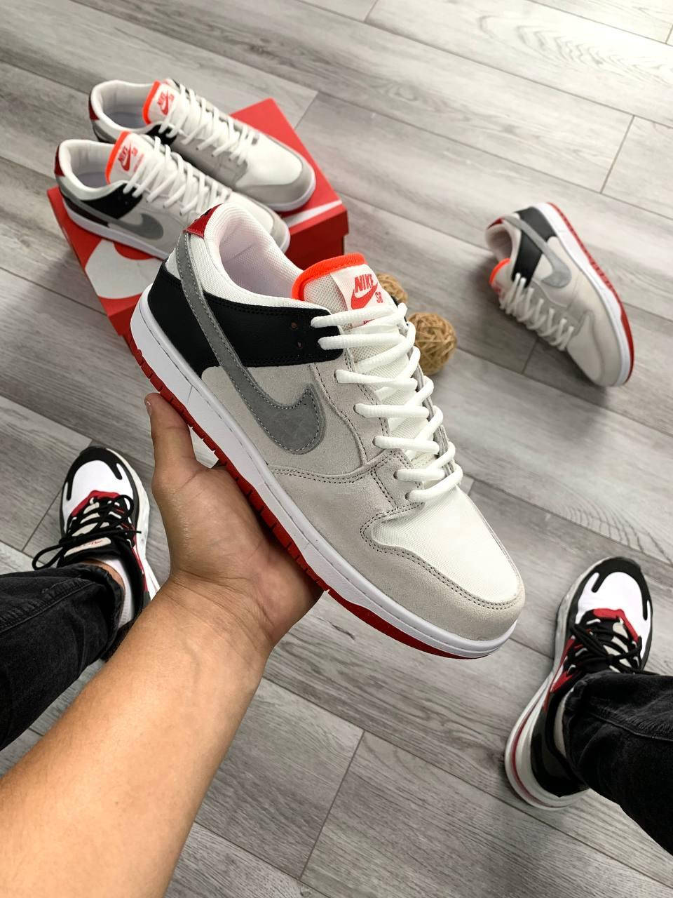 

Мужские кроссовки Nike SB Dunk Grey (Серые) Найк СБ Данк, Серый
