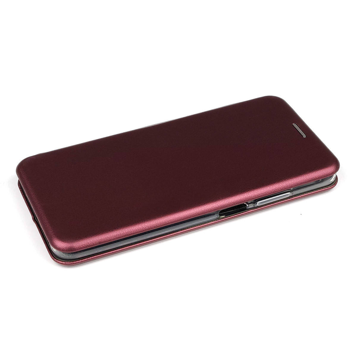 

Чехол книжка Level для Xiaomi Redmi 10 Экокожа Бордовый