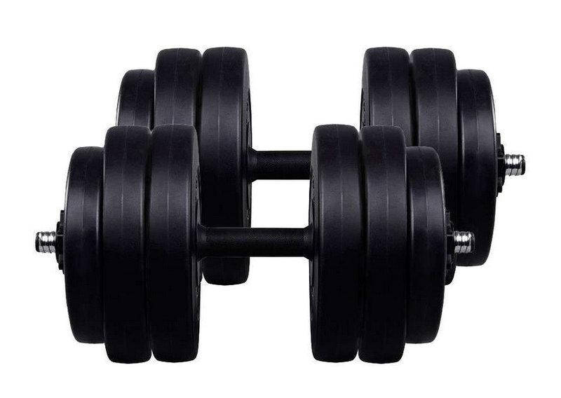 

Разборные гантели 2х23кг SHOPIK, Черный