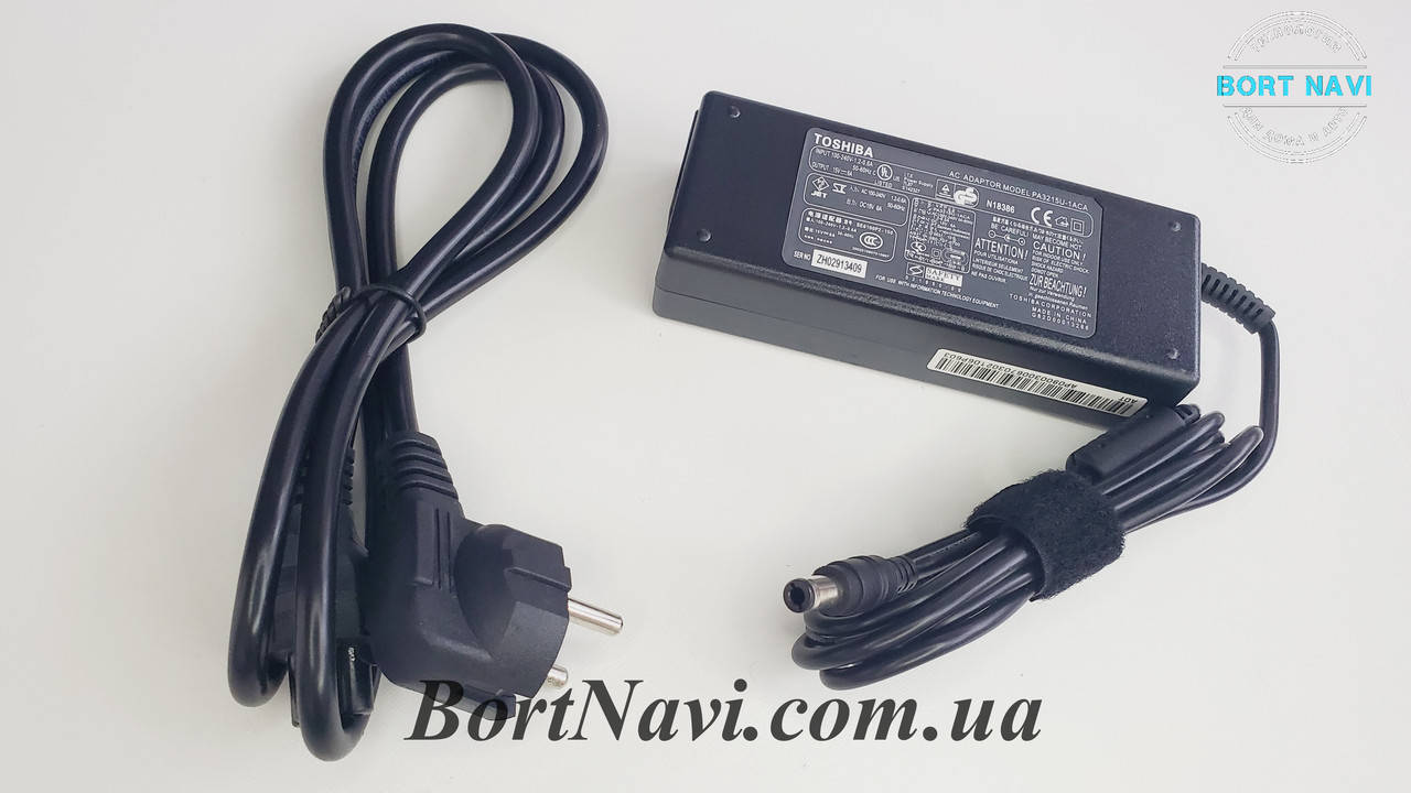 

Блок Питания Зарядка для Ноутбука Toshiba 15V 6A 6.0×3.0 90w