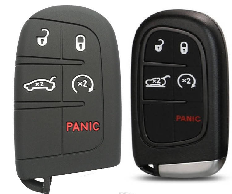 

Chrysler Силиконовый чехол для ключа KC01, Черный