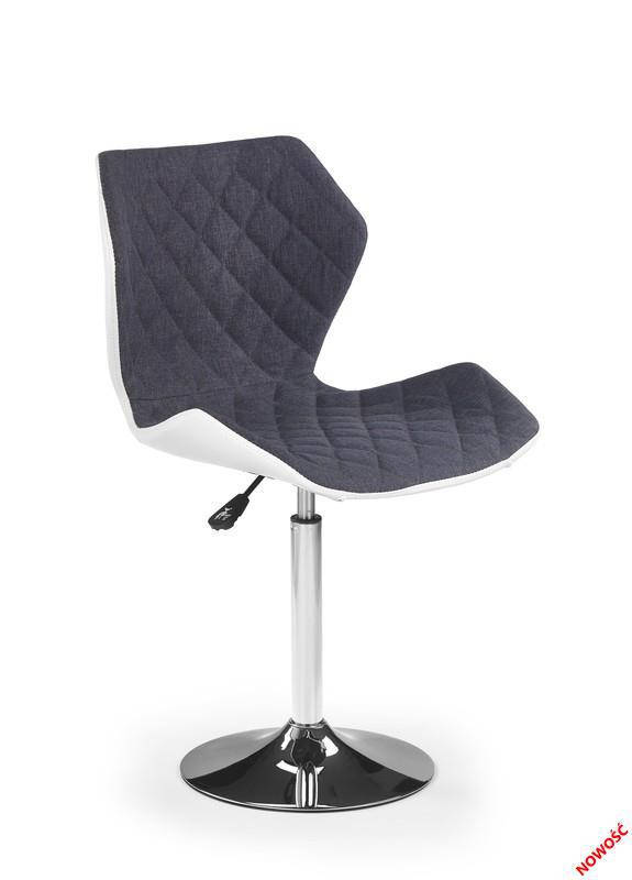 

Барный стул MATRIX 2 (бело-серый) (Halmar)