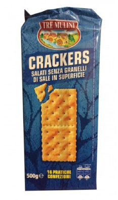 

Крекер Tre Mulini Crackers не солоний 500гр.