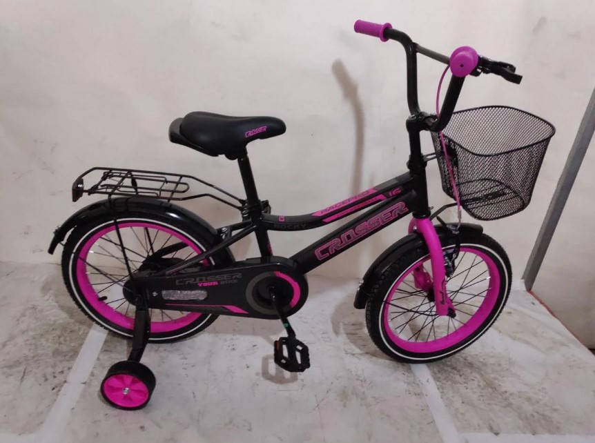 

Детский велосипед Crosser Rocky 20" розовый