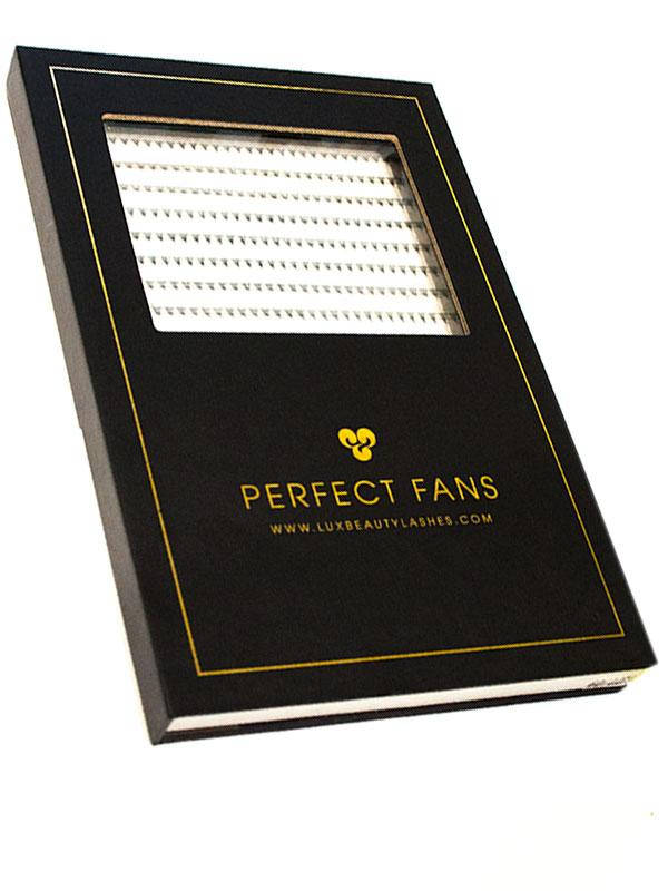 

Пучковые Ресницы MIX 6D Lux Beauty PERFECT FANS (20 Mega Линий) M, 0.07