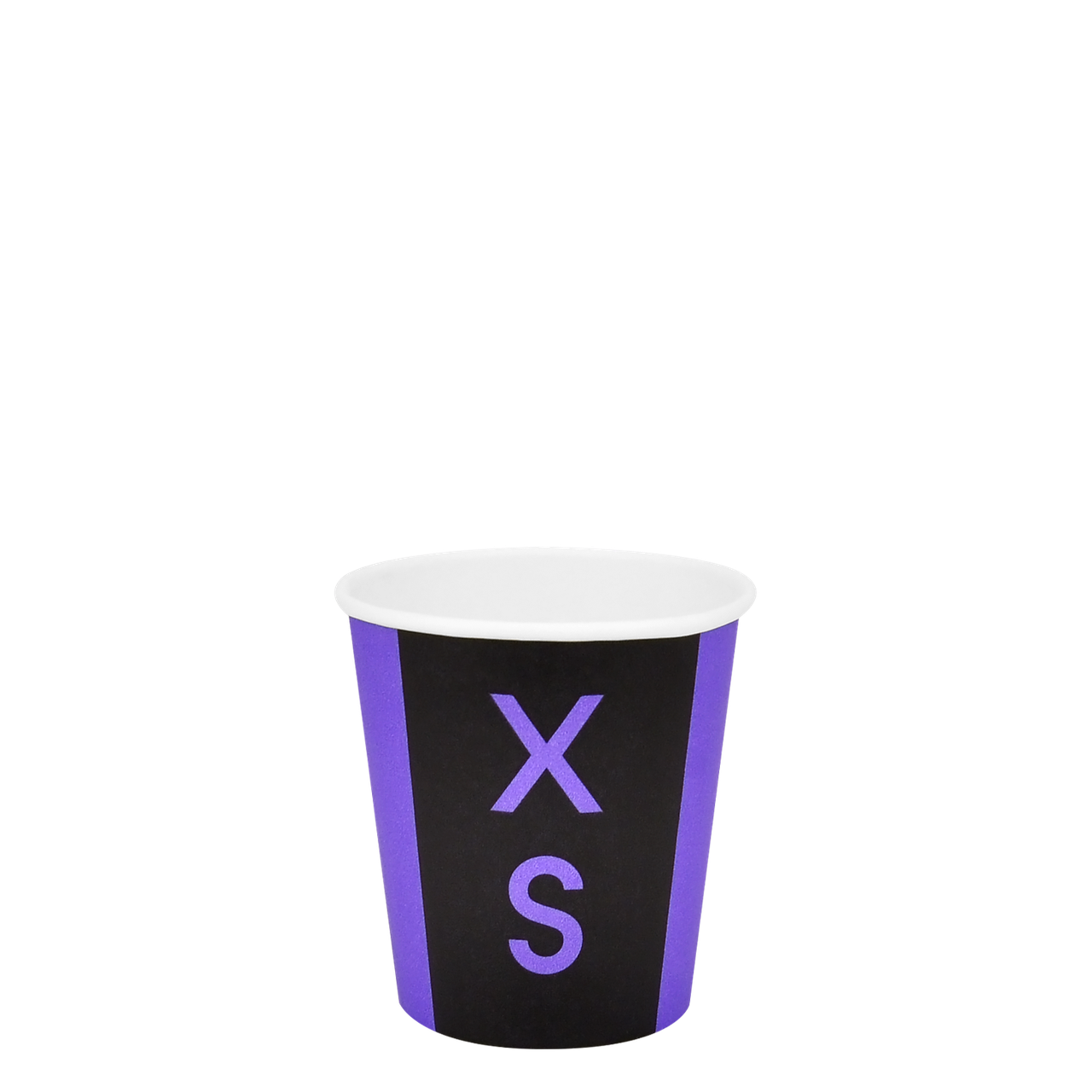 

Стакан бумажный 110 мл XS фиолетовый