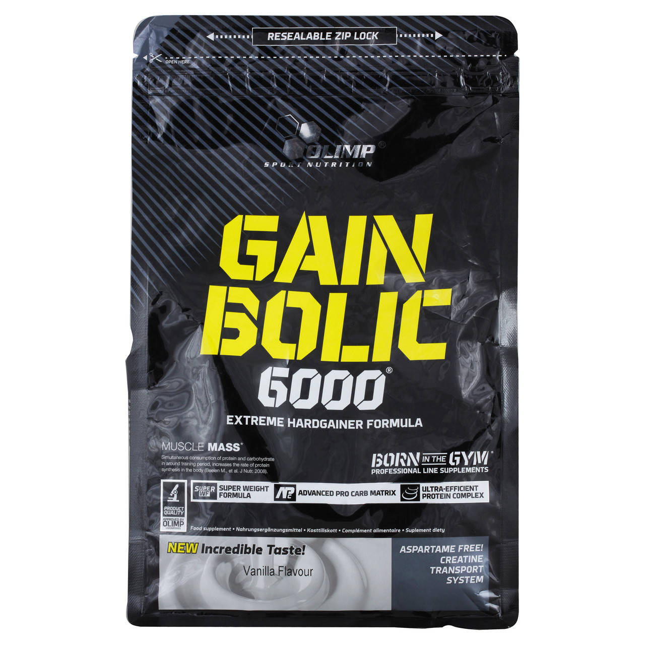 

Гейнер (Gain Bolic 6000) 1000 г со вкусом ванили