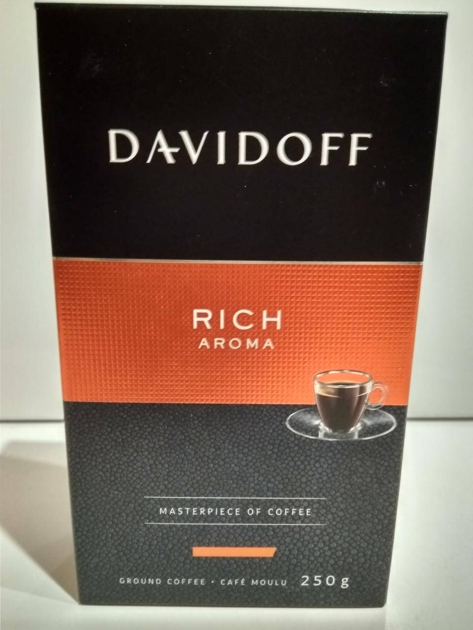 

Кофе молотый 250г Davidoff Rich Aroma Давидофф Рич Арома вакуум