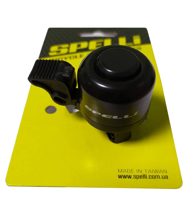 

Звонок велосипедный Spelli SBL-426AP Черный