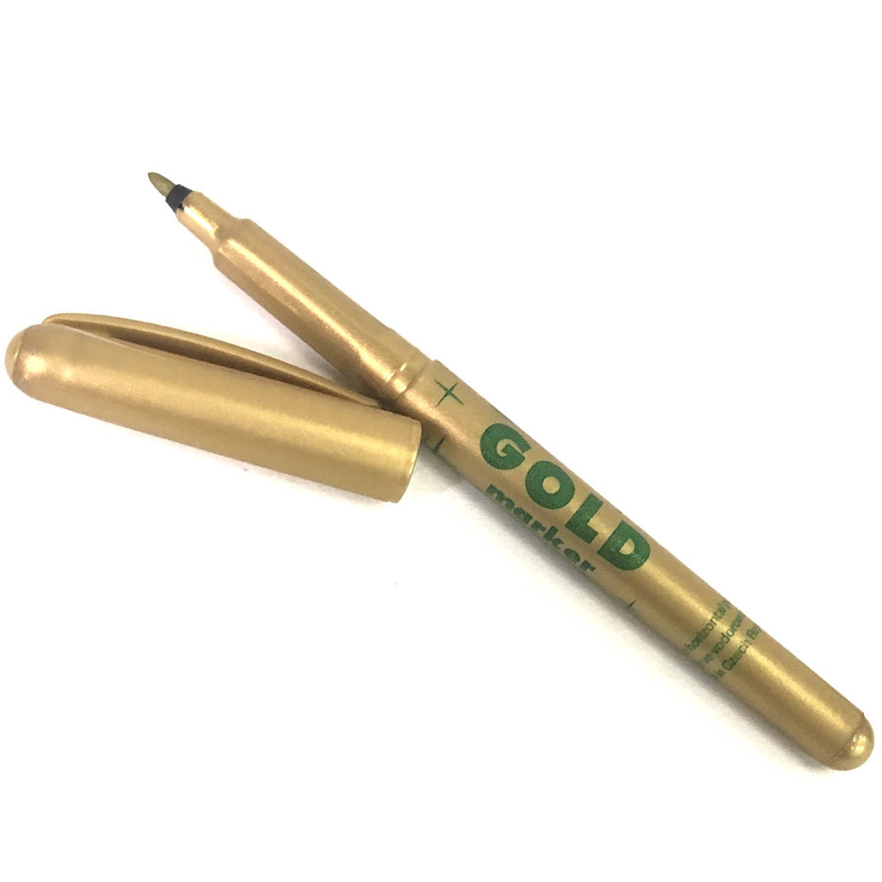 

Маркер перманентный 1 мм золото. Centropen 2670